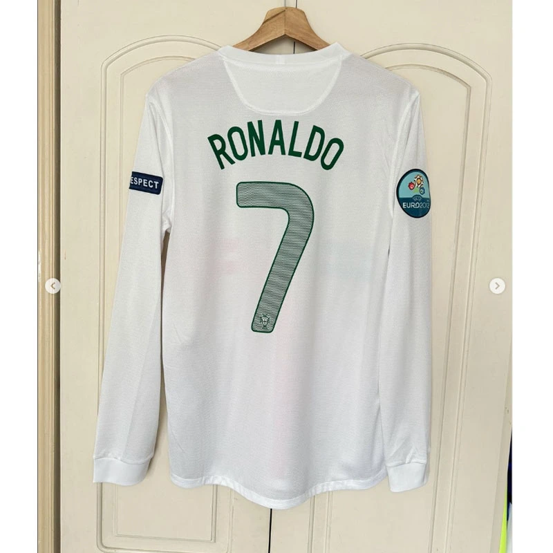 retro 2012-13 Portugal away long sleeve retro football jersey Fan version