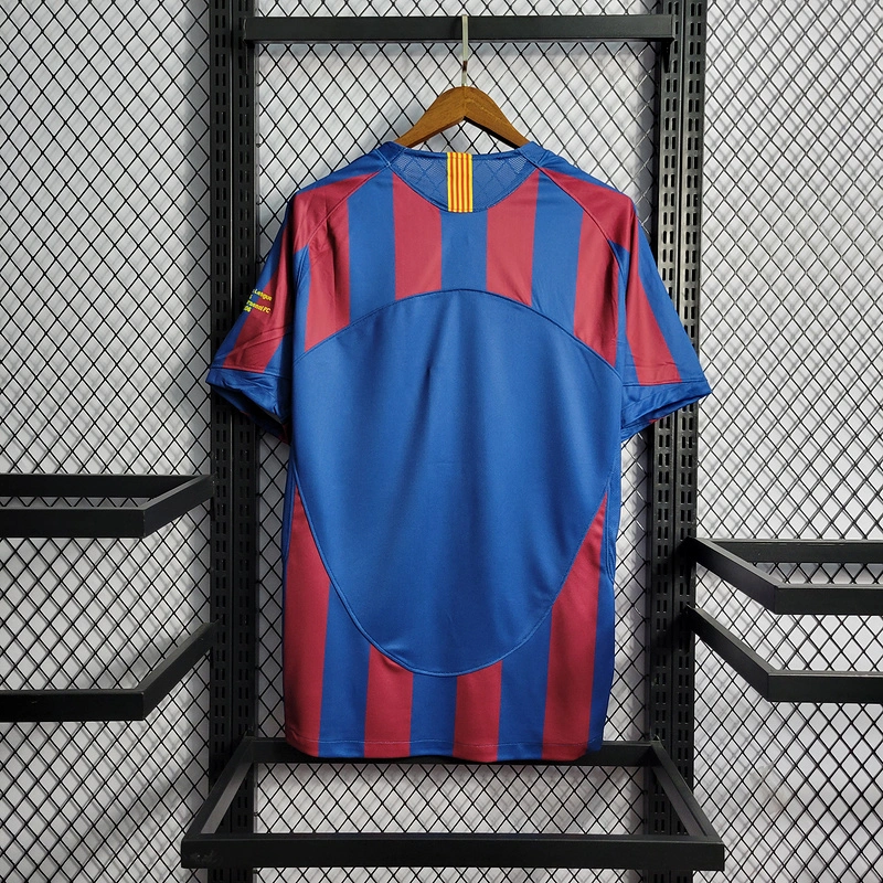 Retro 2005-06 Barcelona home Champions League S-XXL Football jersey retro