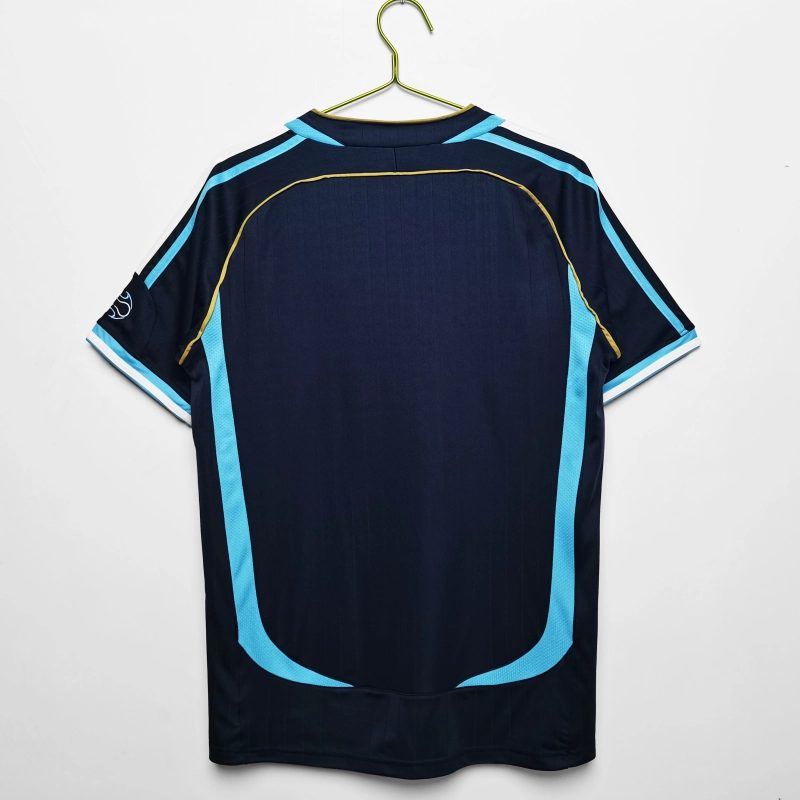 retro 2006 Argentina away retro football jersey Fan version