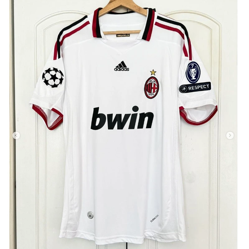 Retro 2009-10 AC Milan away size S-XXL Football jersey retro