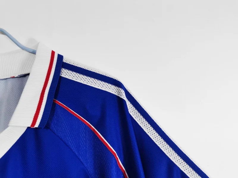 retro 1998 France home retro football jersey  Fan version