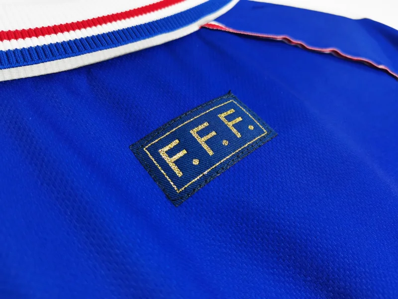 retro 1998 France home retro football jersey  Fan version