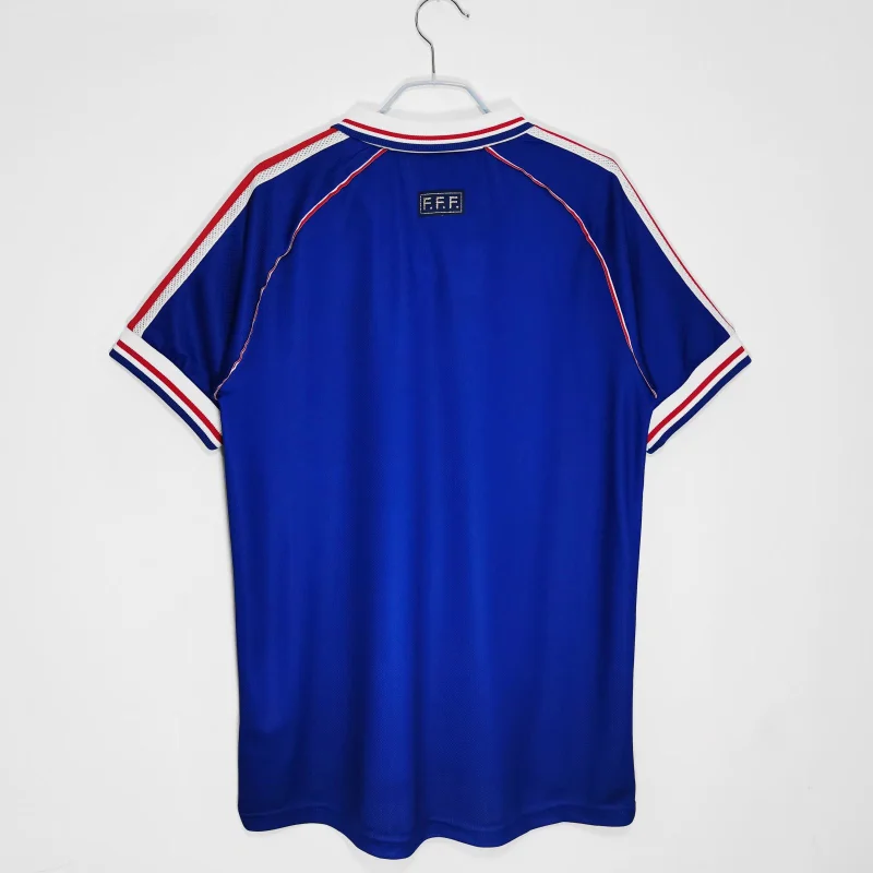 retro 1998 France home retro football jersey  Fan version