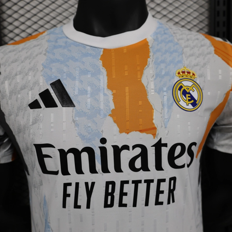 Player Edition 2024-25 Real Madrid Training Jersey Football Jersey