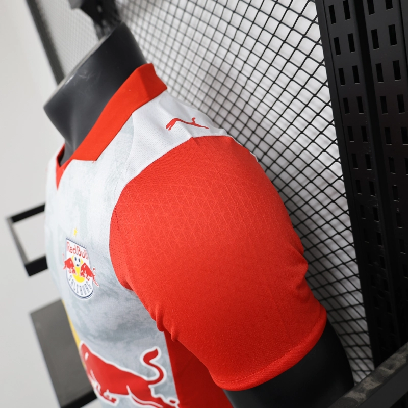 Player Edition 2025-26 Red Bulls Home Football Jersey