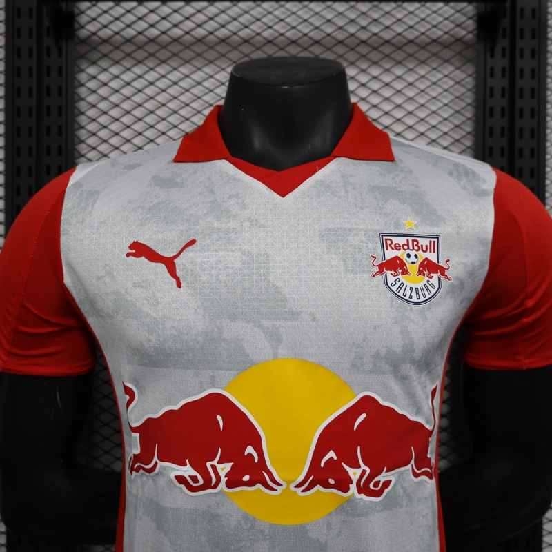 Player Edition 2025-26 Red Bulls Home Football Jersey