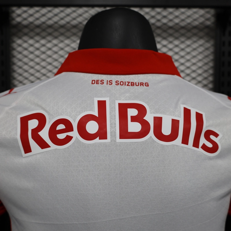 Player Edition 2025-26 Red Bulls Home Football Jersey