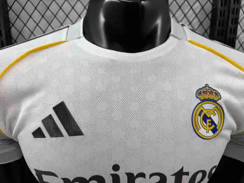 Player Edition 2025-26 Real Madrid Home Football Jersey