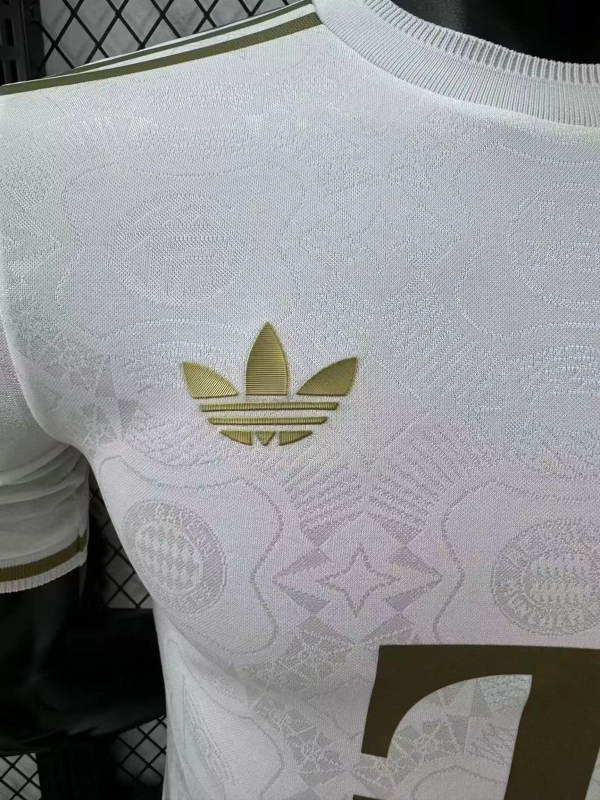 Player Edition 2025-26 Bayern Munich Anniversary White Football Jersey