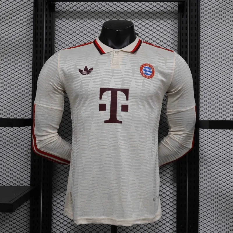 24-25 Bayern Munich Third Away Player Version Long Sleeve