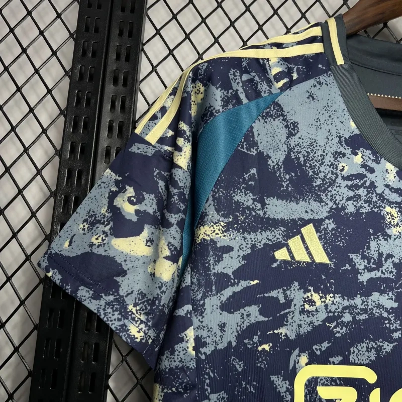 24-25 Ajax Away Soccer Jersey Fan Version
