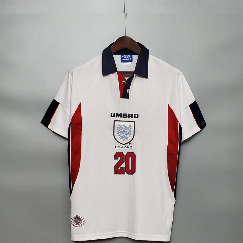 1998 England World Cup Home Retro Jersey