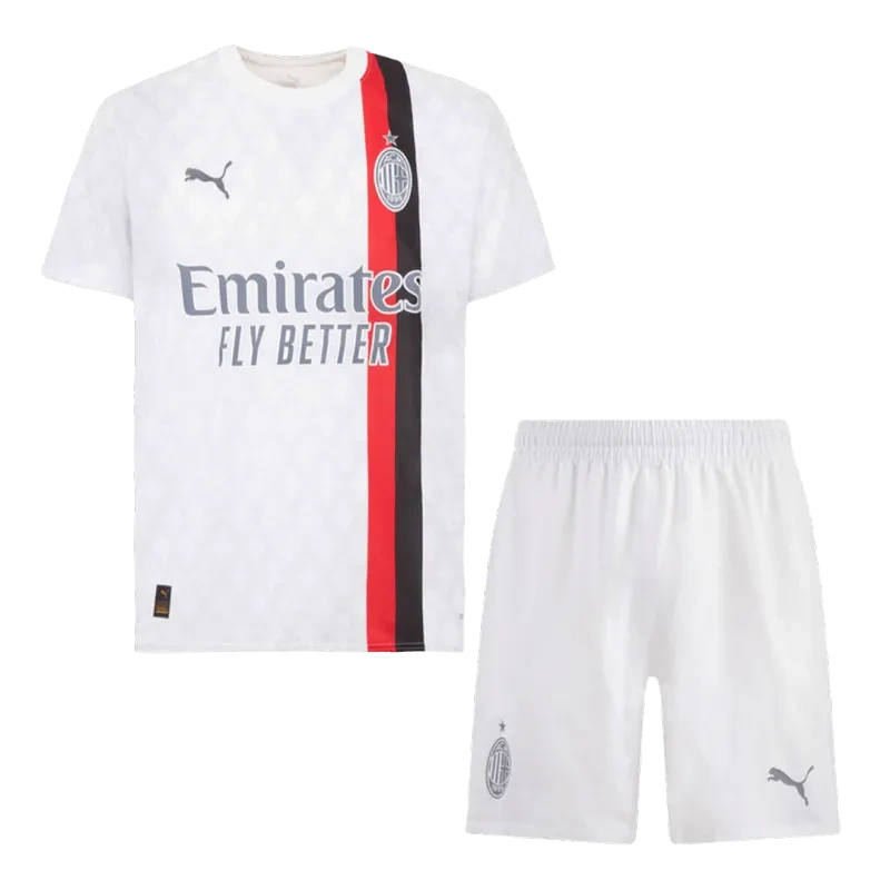 23-24 AC Milan Away Kit Jersey+Shorts