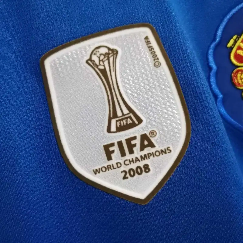 08-09 Manchester United Home Retro Jersey #7 Ronaldo Long Sleeve