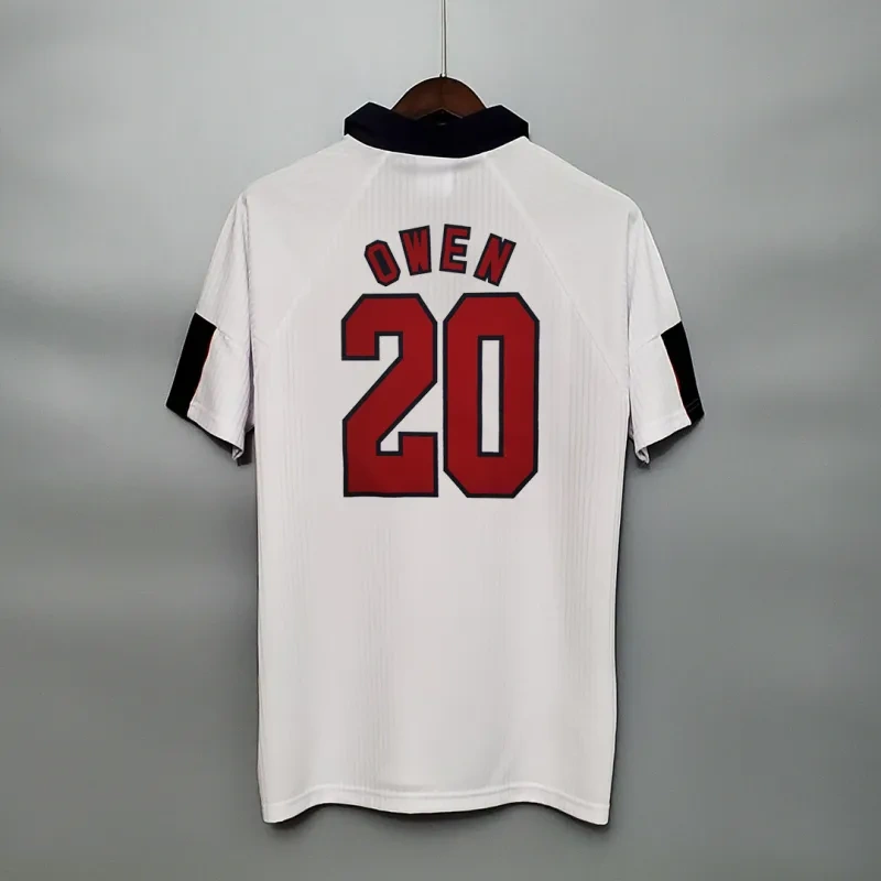 1998 England World Cup Home Retro Jersey