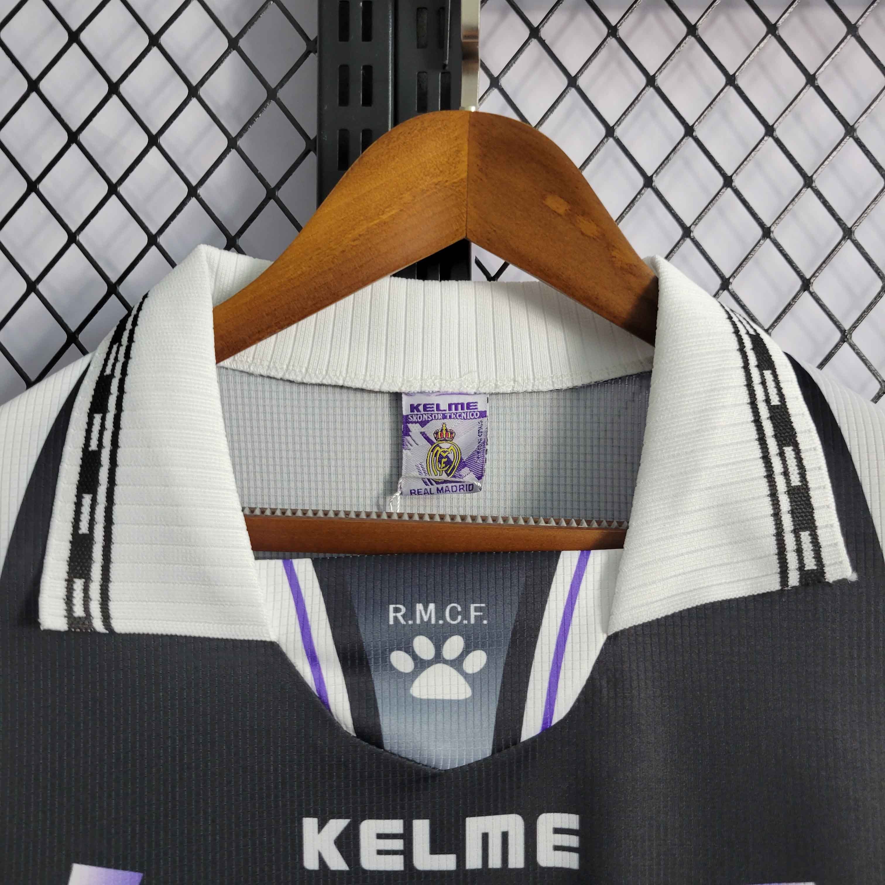 97-98 Real Madrid Retro Soccer Jersey