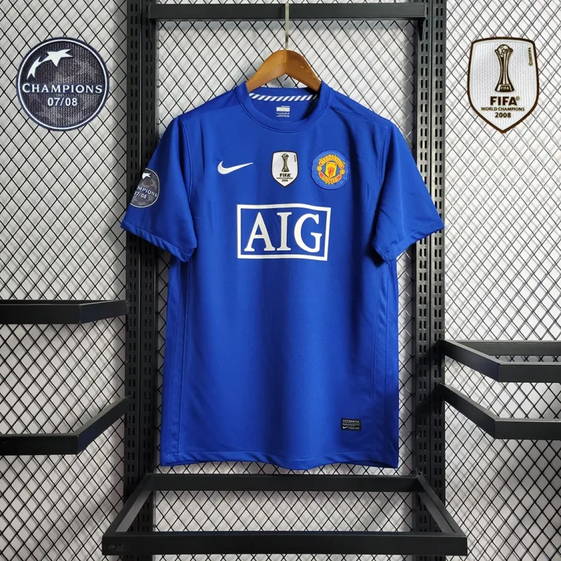 08-09 Manchester United Home #7 Ronaldo Retro Jersey