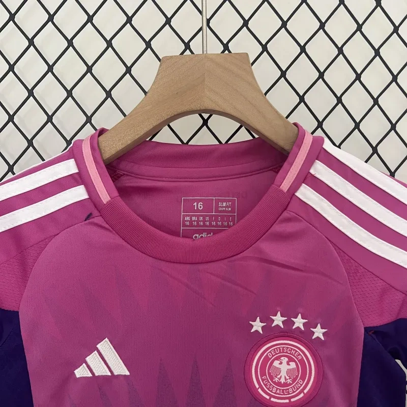 2024 Germany Euro Cup Away Kids Kit Jersey+Shorts