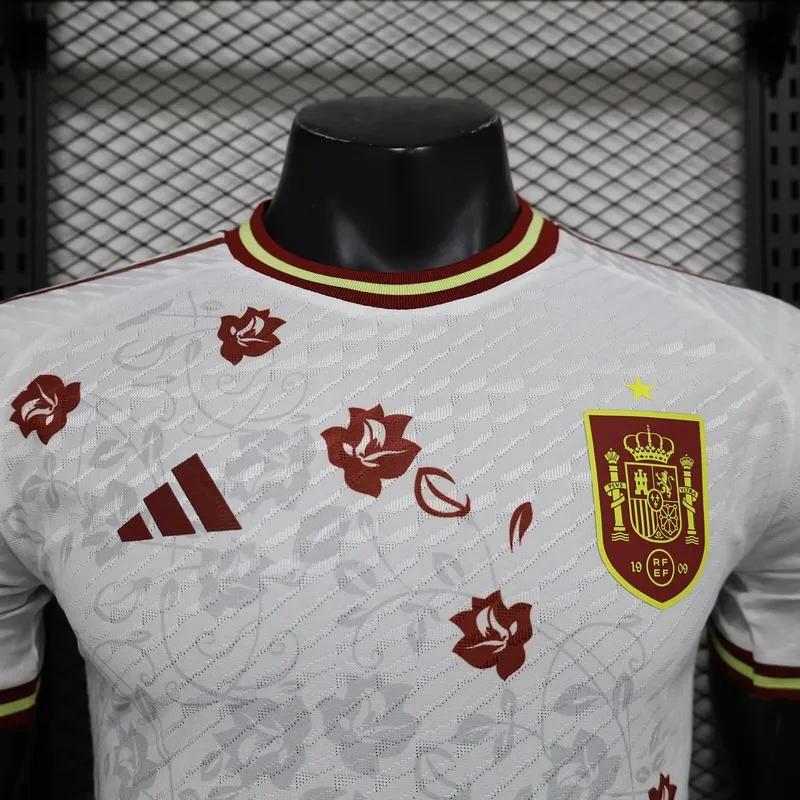2024 Spain White Special Player Version Jersey