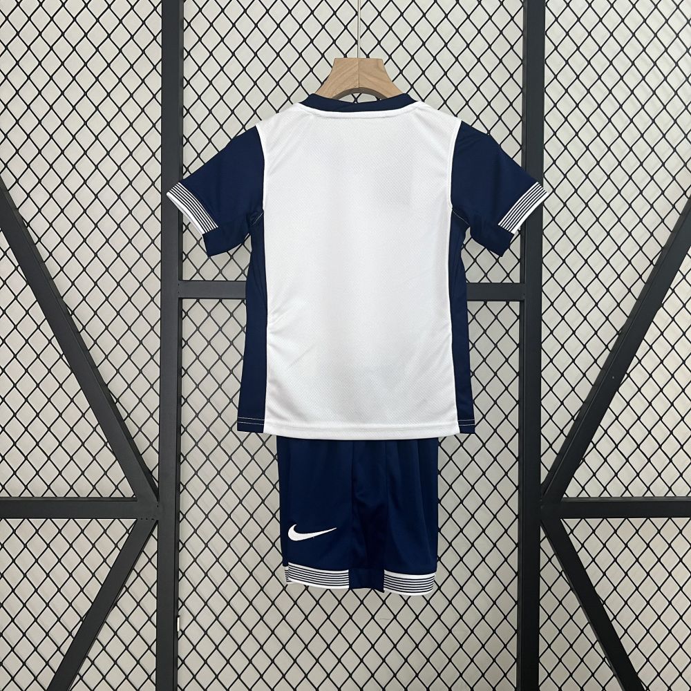 24-25 Tottenham Hotspur Home Kid Kits Youth Apparels Soccer Jersey