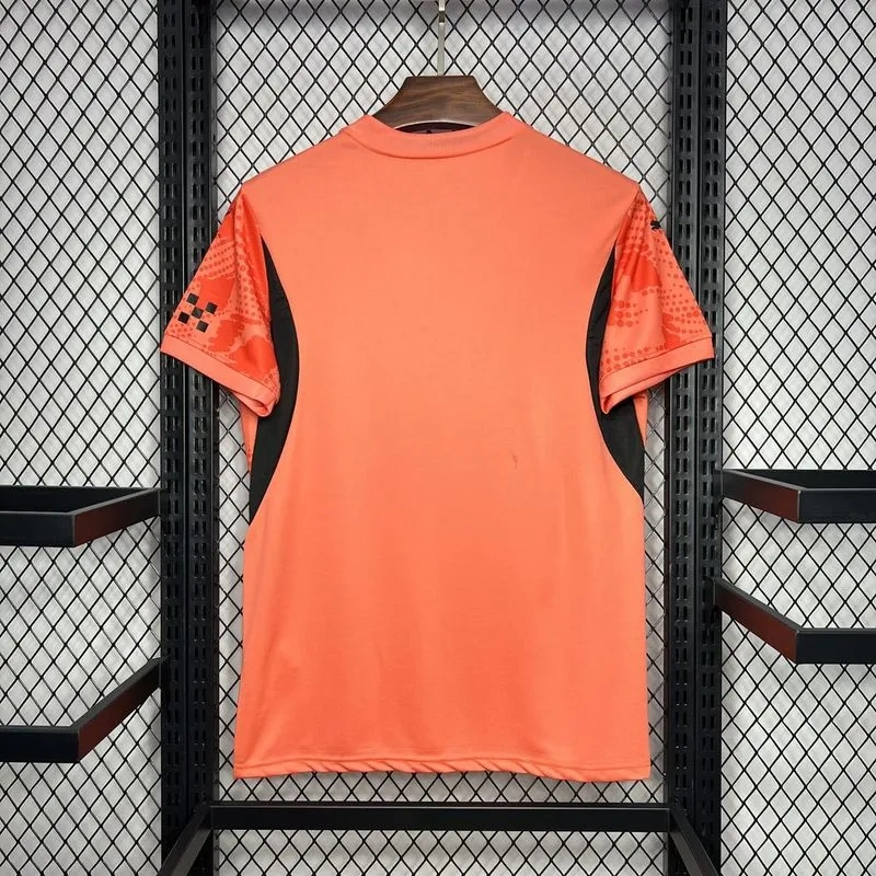 24-25 Manchester City Orange Goalkeeper Jersey