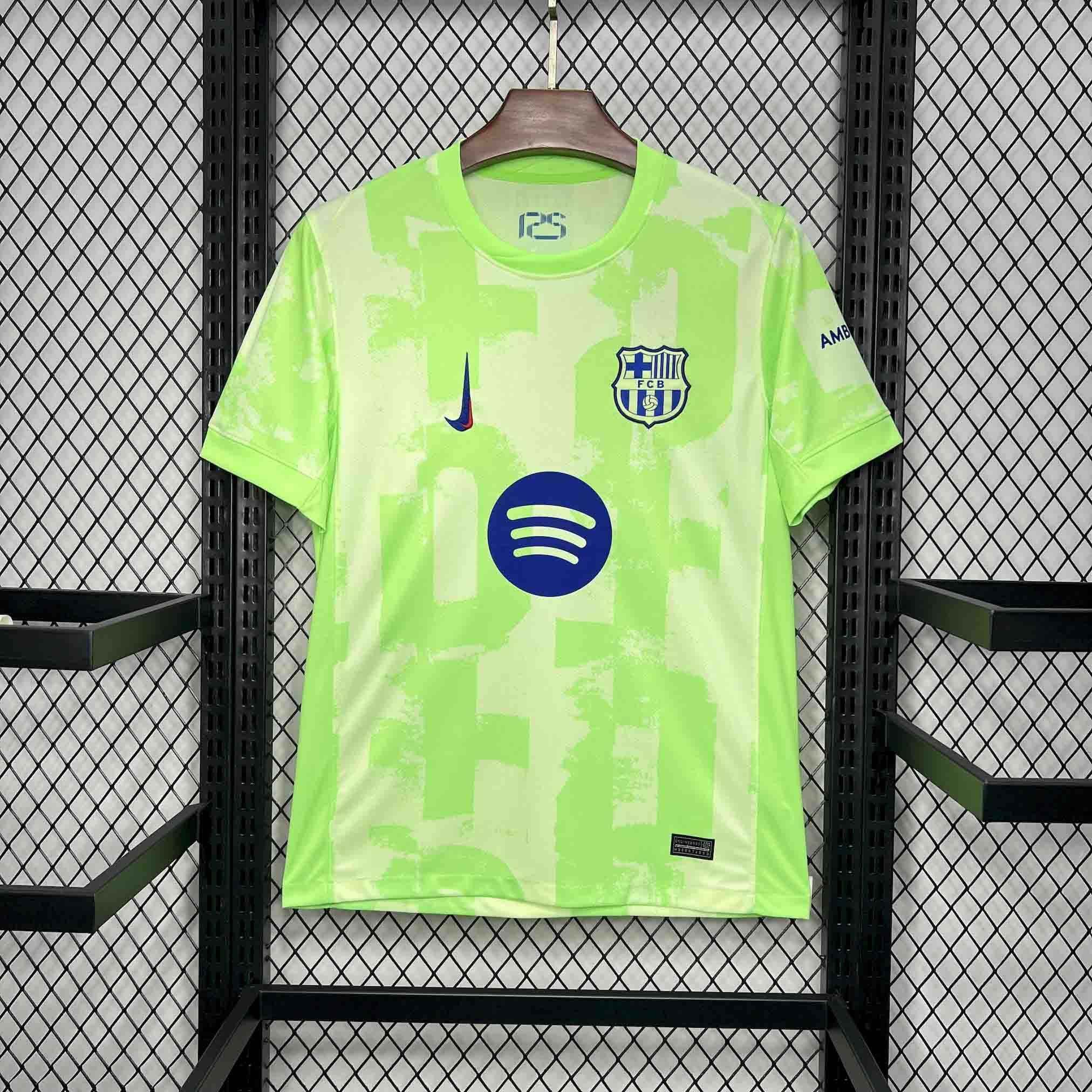 2024-25 Barcelona Third Jersey Without Spofity Text