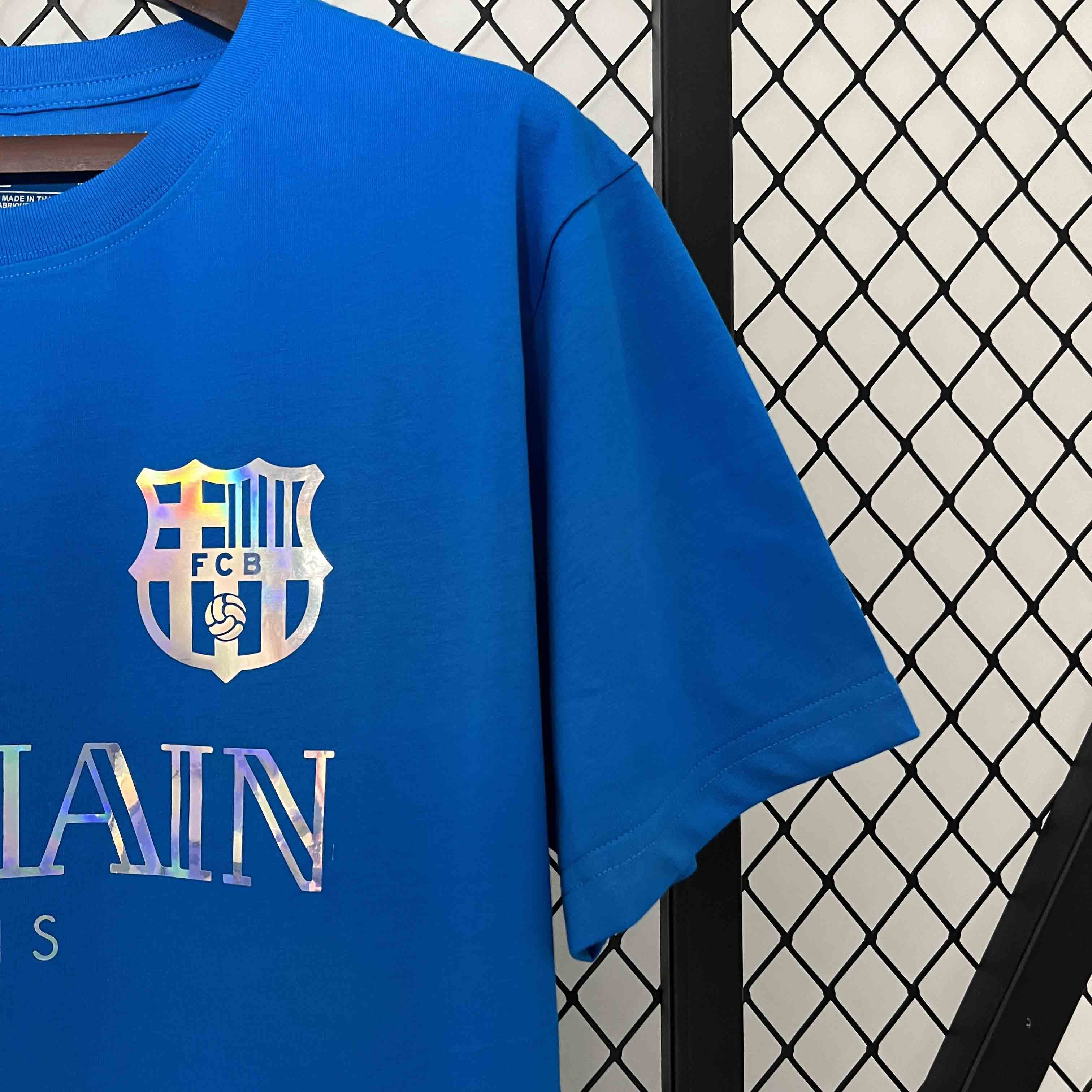 24-25 Barcelona Joint Edition Blue Shirt Jersey