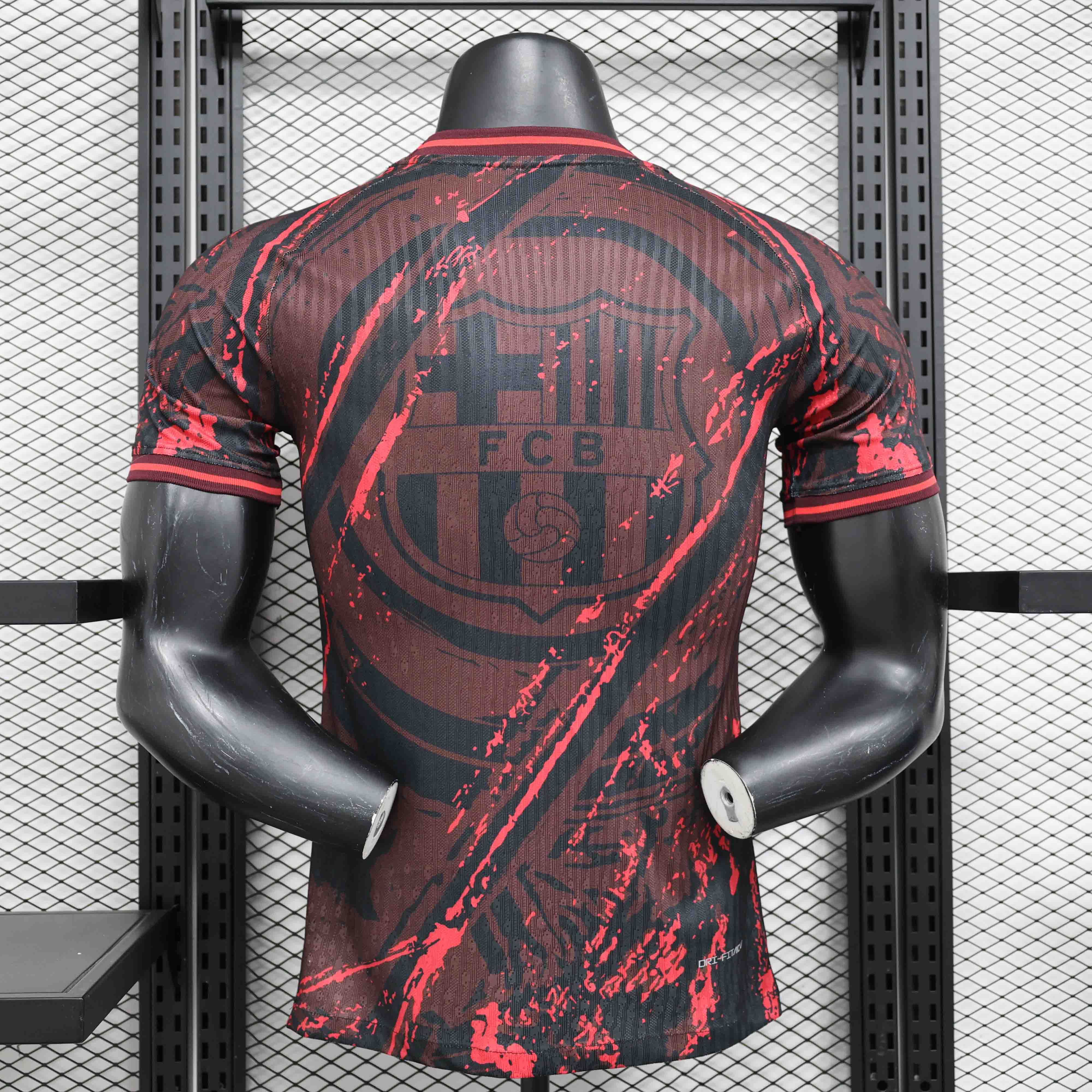 24-25 Barcelona Red Special Edition Player Version Shirt Soccer Jersey