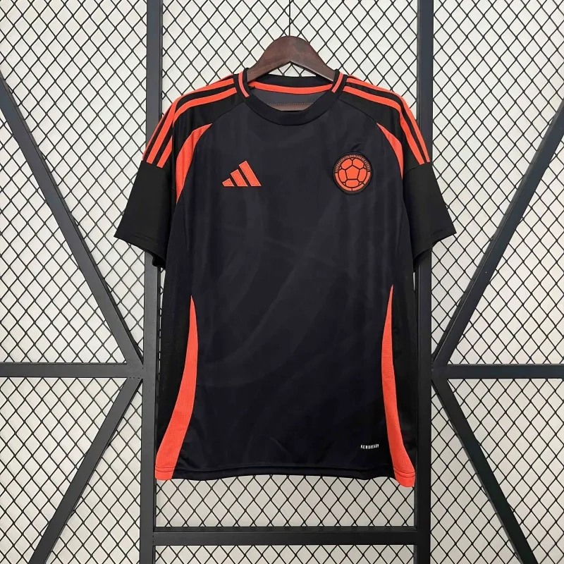 Colombia Nation Away James #10 L.Díaz #7 Football Jersey Copa America 2024
