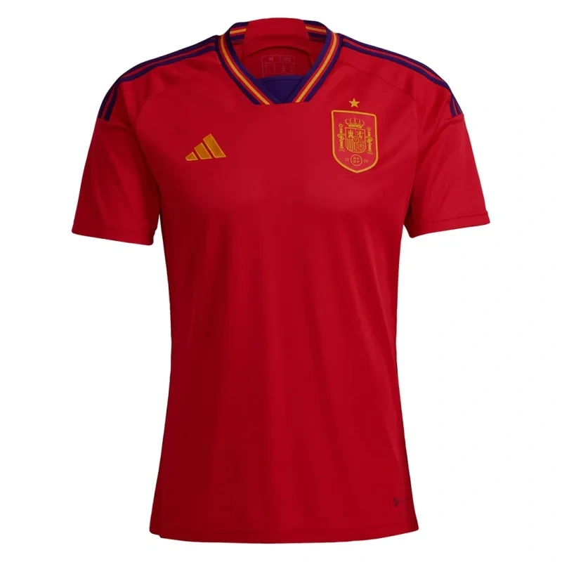 2022 Spain Nation Homw Soccer Jersey Replica World Cup