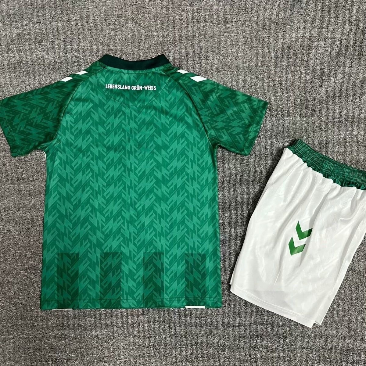 24-25 Werder Bremen Home Kids Kit Soccer Jerseys