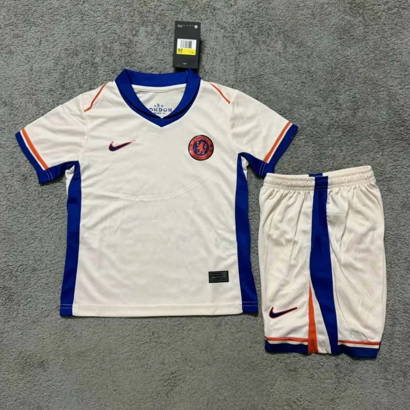 2024-25 Kids Chelsea Away Kits Jersey+Shorts