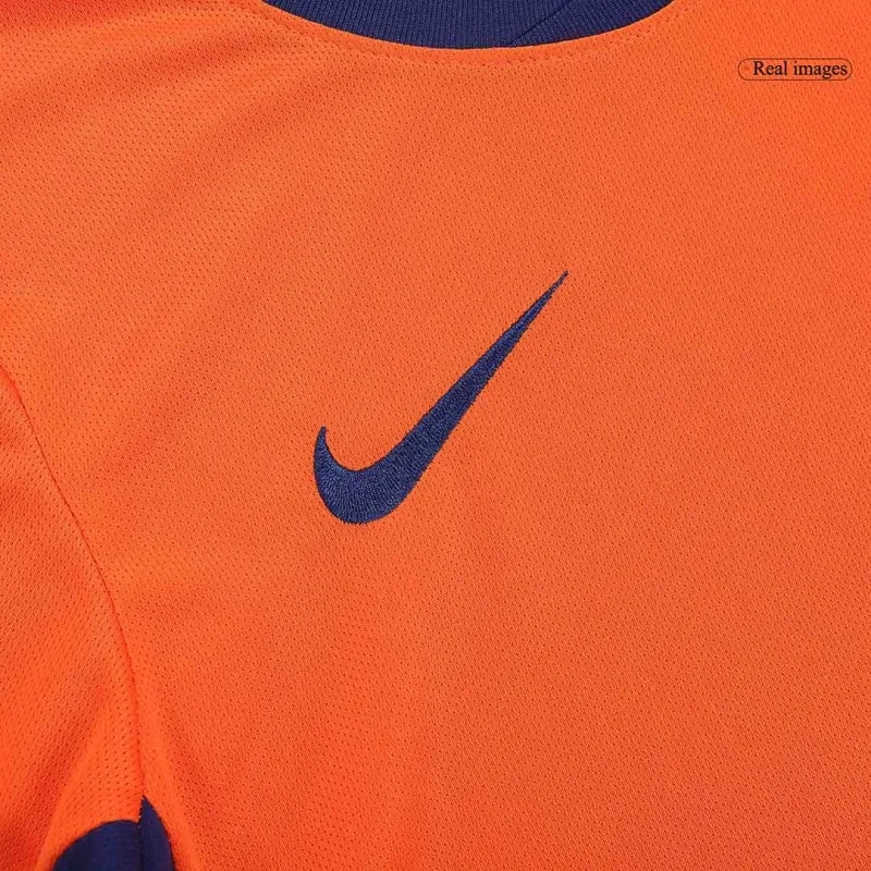 2024  Kids Netherlands Nation Home Jersey Kit Euro