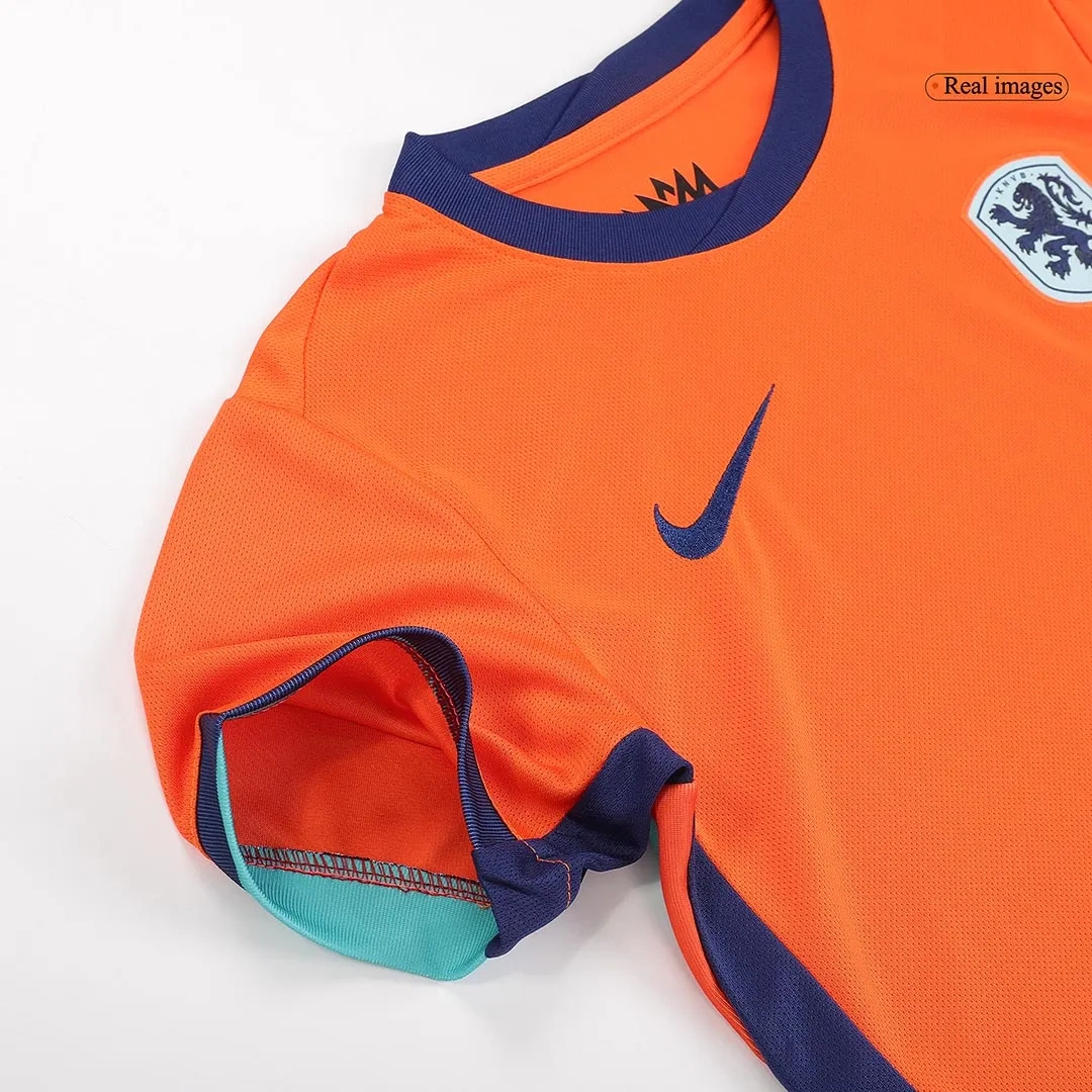 2024  Kids Netherlands Nation Home Jersey Kit Euro