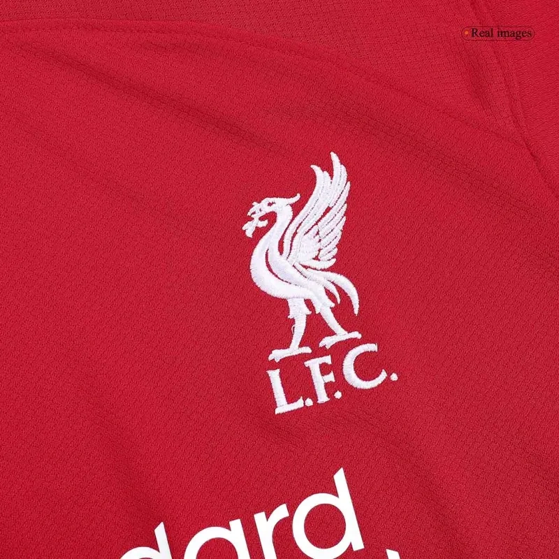2023-24 M.SALAH #11 VIRGIL #4 SZBOSZLAI #8 MAC ALLISTER #10 Liverpool Home Jersey