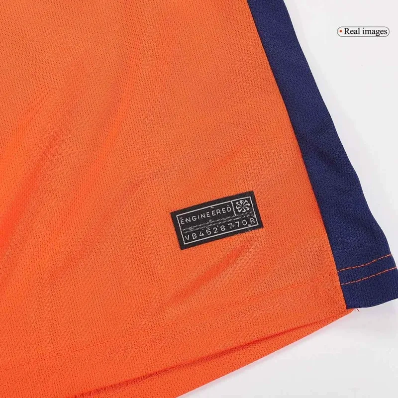 2024  Kids Netherlands Nation Home Jersey Kit Euro