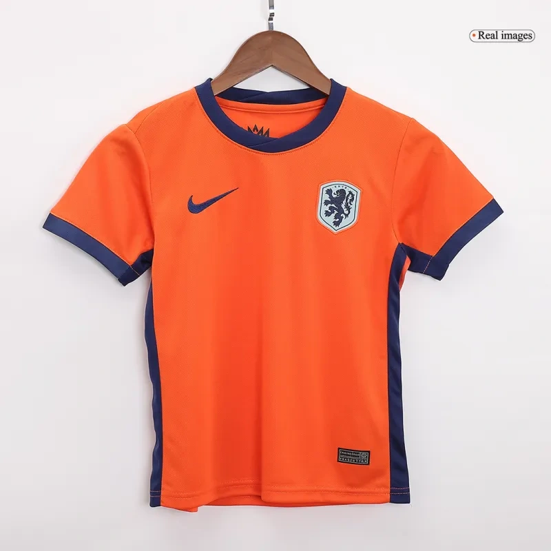 2024  Kids Netherlands Nation Home Jersey Kit Euro