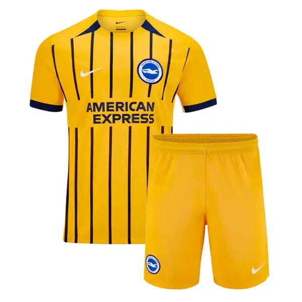 2024-25 Kids Brighton & Hove Albion Away Kit