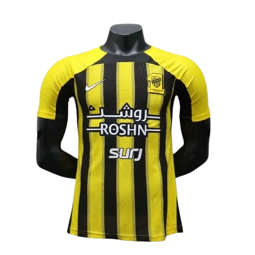2024-25 Al-Ittihad Home Jersey Player Version