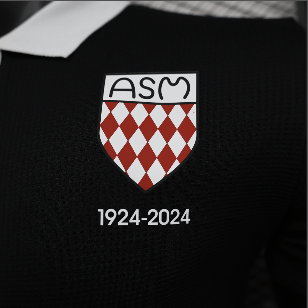 Morocco Nation 100th Anniversary Black Player Edition Polo Shirt 2024-25