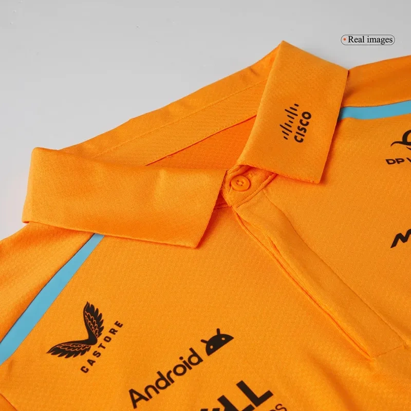 F1 McLaren Racing Team Polo Orange 2024