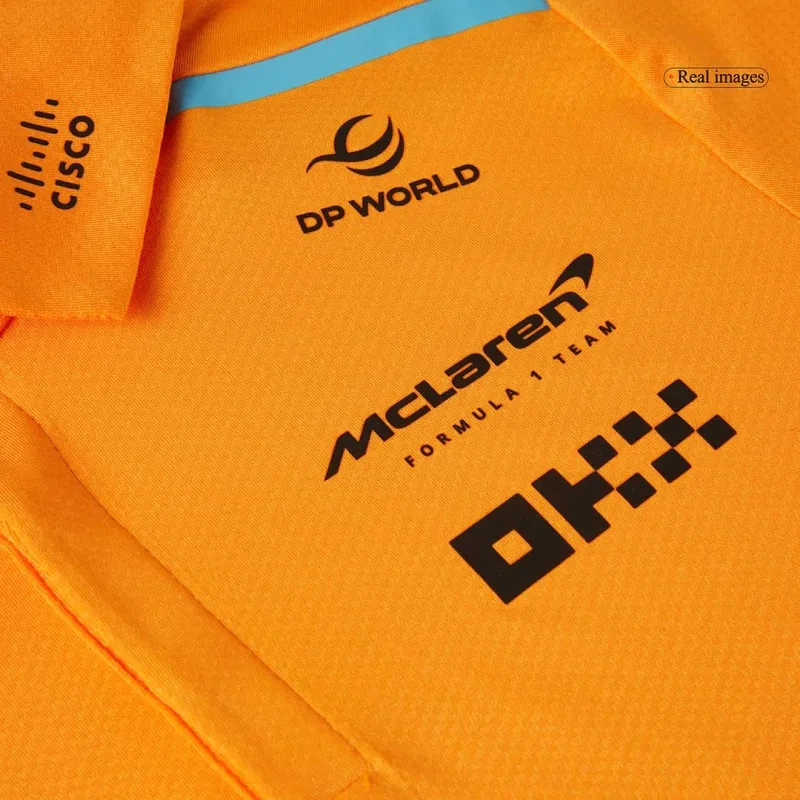 F1 McLaren Racing Team Polo Orange 2024