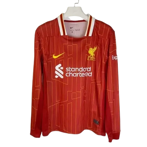 Liverpool Home Long Sleeve Jersey 2024-25