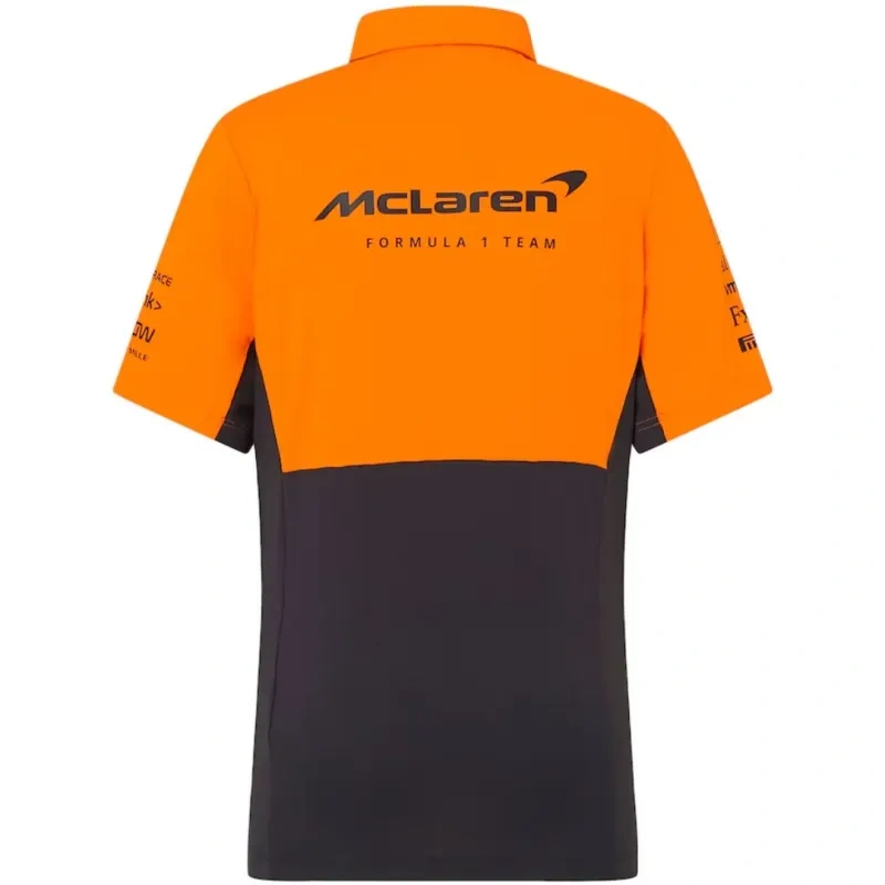 F1 McLaren Racing Team Polo Orange 2024