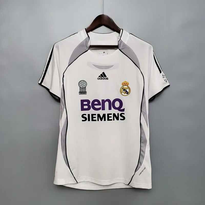 Real Madrid Retro Jersey Home 2006-07