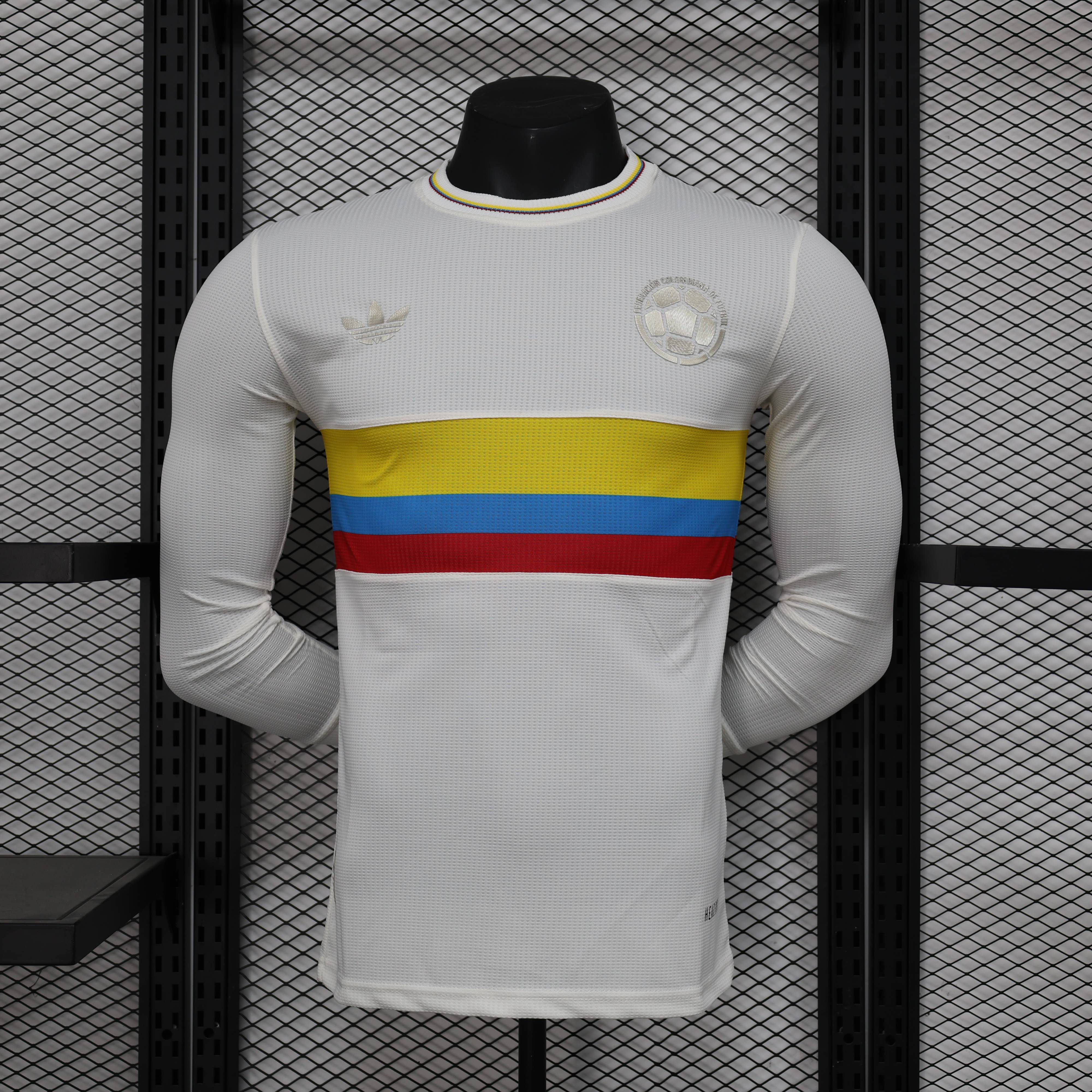 Colombia Nation 24-25 100th Anniversary Player Version Long sleeve Jersey Soccer Shirt