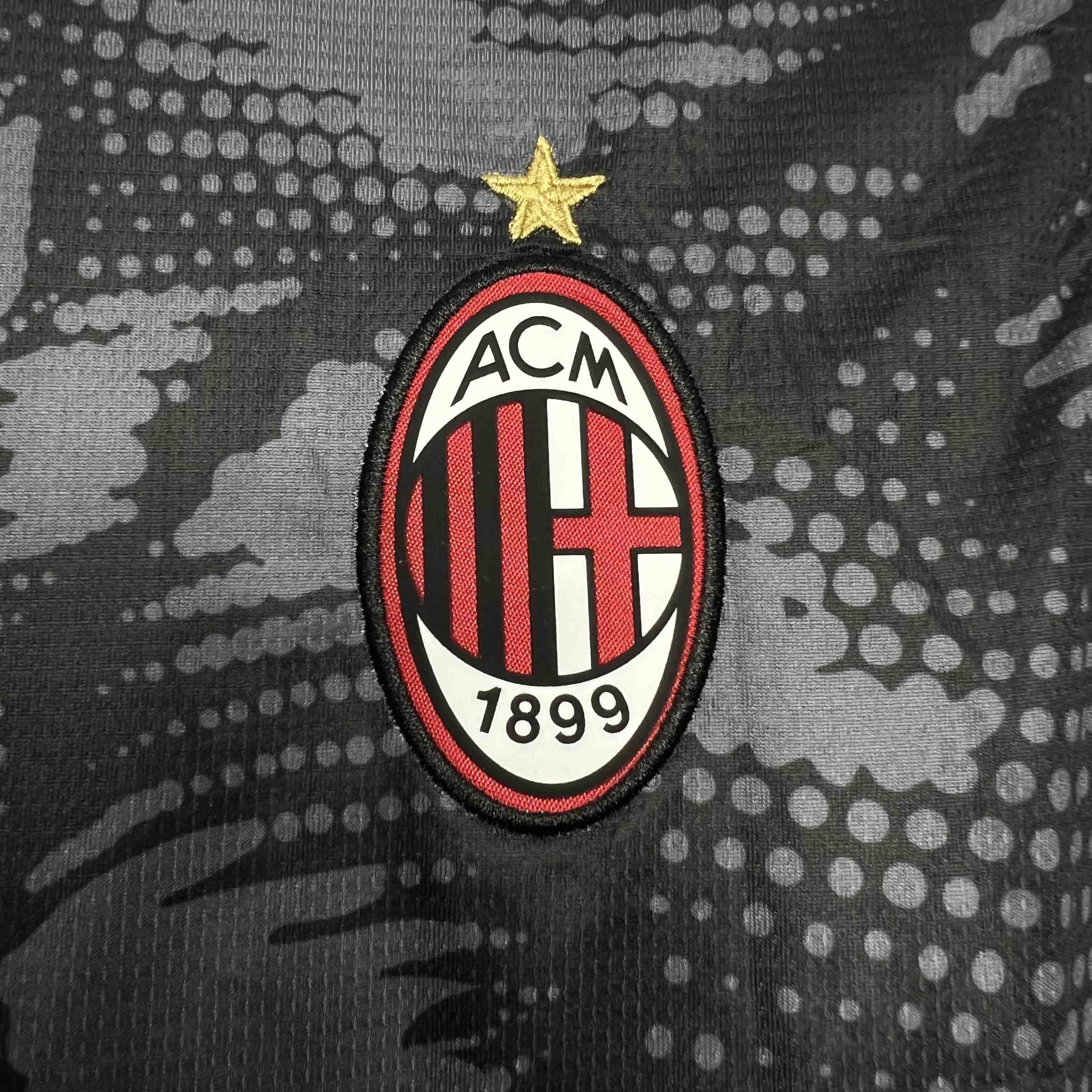 AC Milan 24-25 Goalkeeper Black Kit Jersey