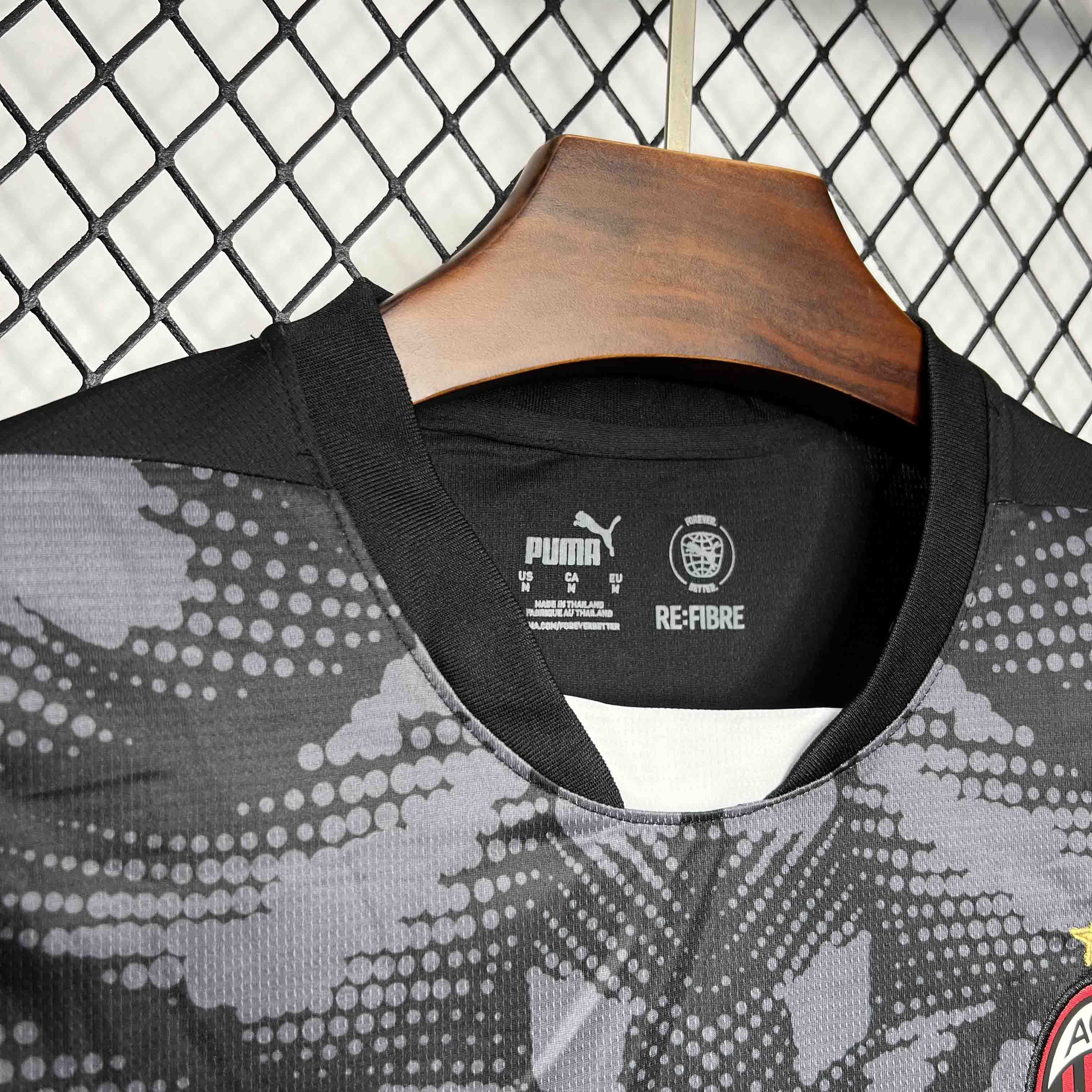 AC Milan 24-25 Goalkeeper Black Kit Jersey