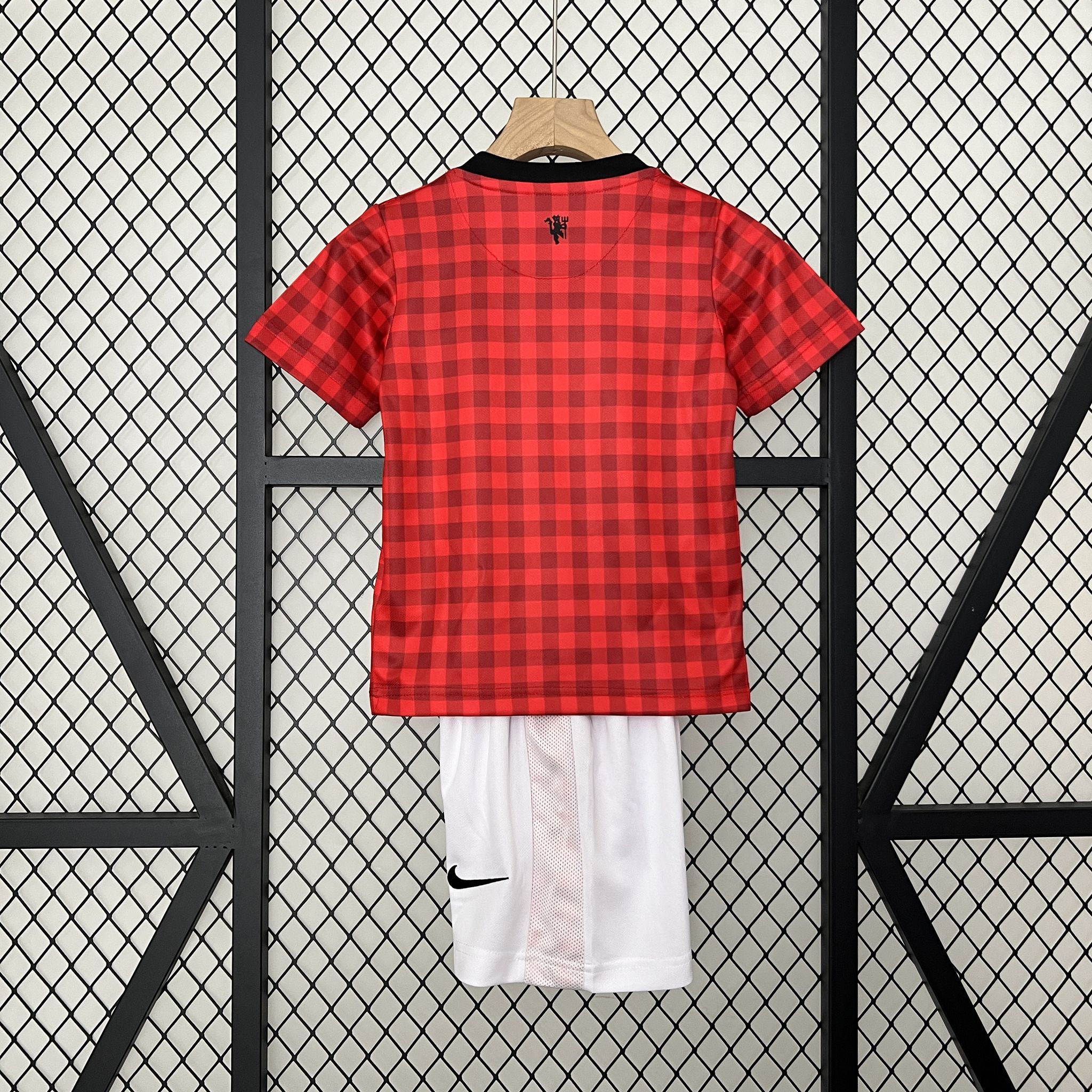 Manchester United 12-13 Home Retro Kid Kits Youth Apparels Jersey
