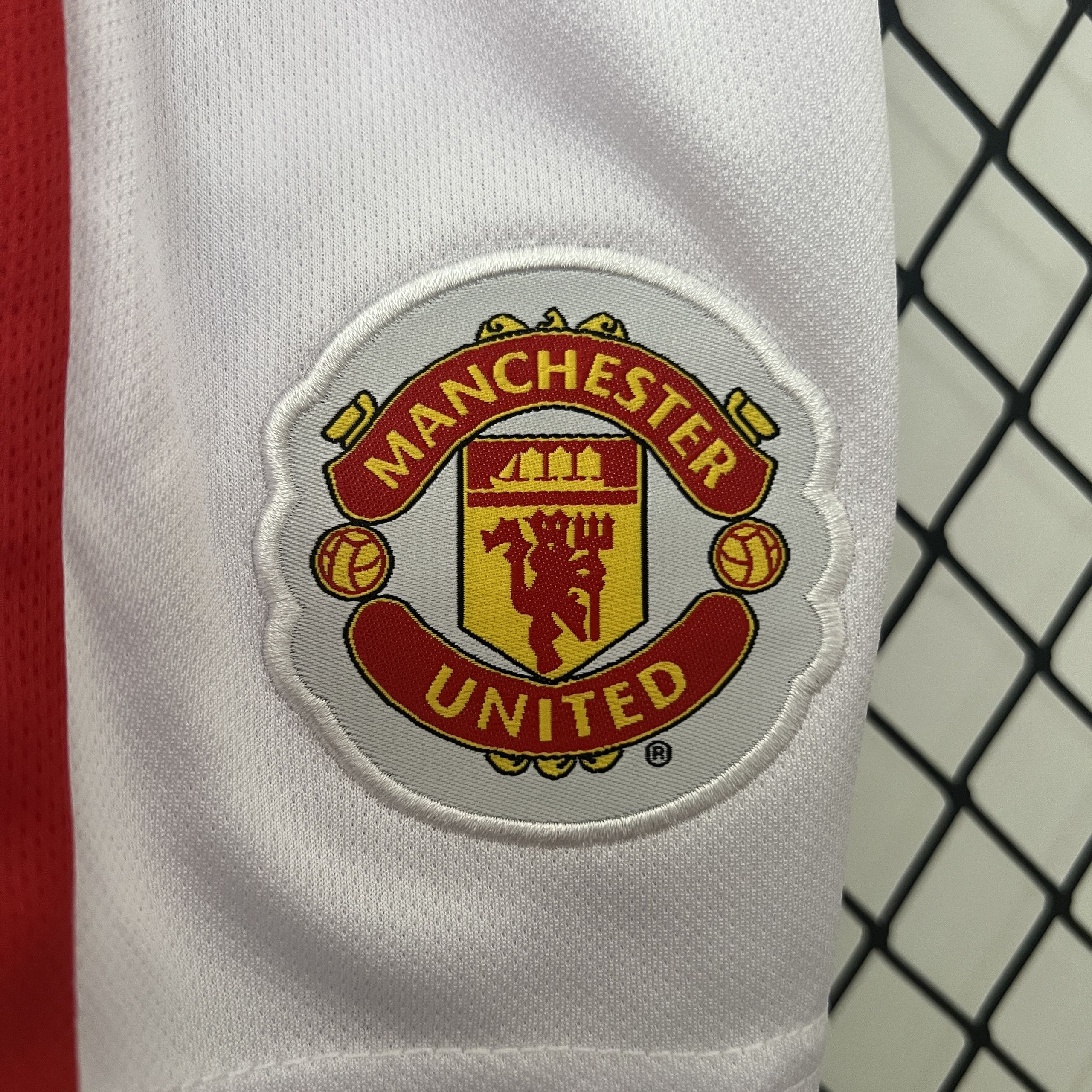 Manchester United 09-10 Home Retro Kid Kits Children Sets Jersey